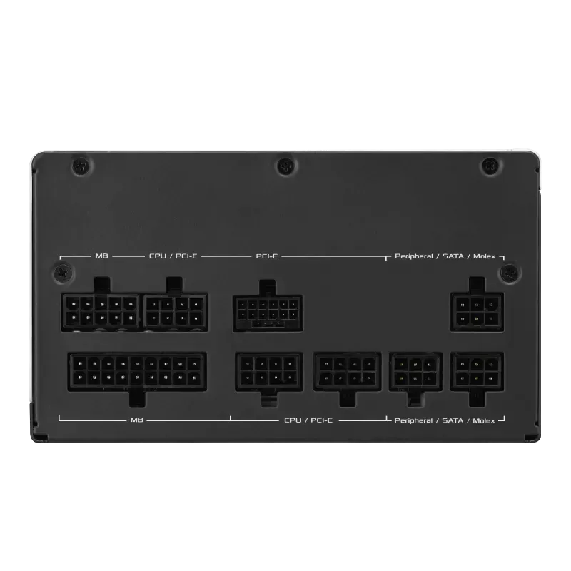 Prime 850W; Fully Modular; 80 Plus Gold; Atx 3.0; Black White Colour Flip; 8 Year Warranty.