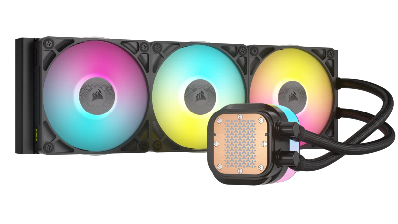 Corsair Icue Link Titan 360 Rx Rgb Liquid Cpu Cooler  Rx120 Rgb Fans  Fits Intel® Lga 1851...