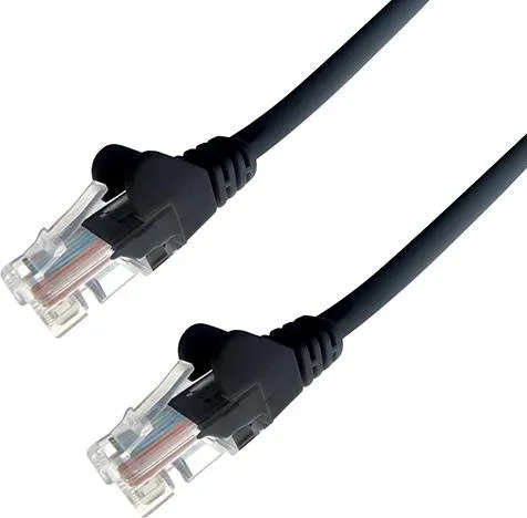 Rct - Cat5E Patch Cord (Fly Leads) 3M Black