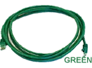 Rct - Cat6 Patch Cord (Fly Leads) 1M Green