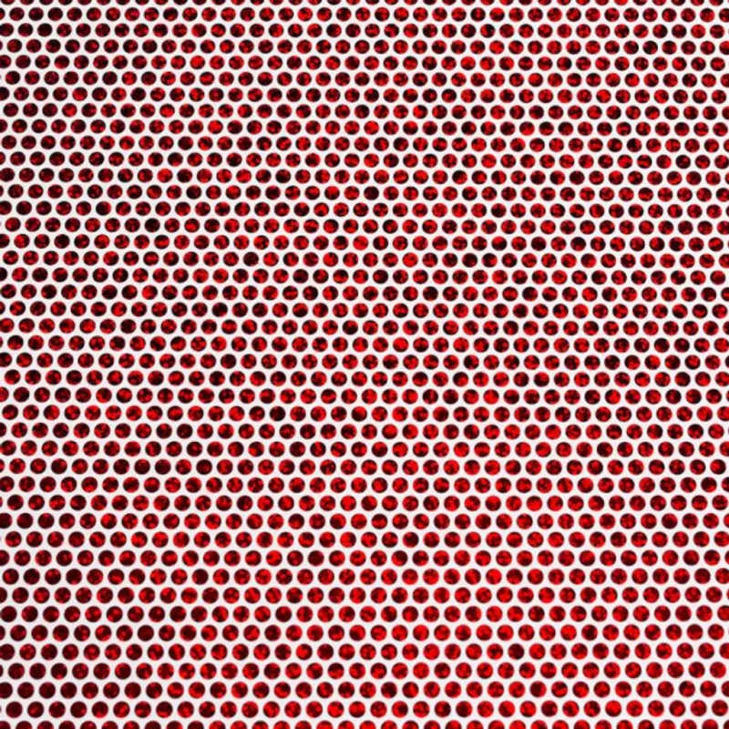 Cricut Holo Sparkle Iron-On 12X24'' (Mosaic Circles Red)