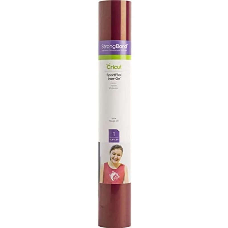 2004427 - Cricut Sportflex Iron-On 29X60Cm (Wine)