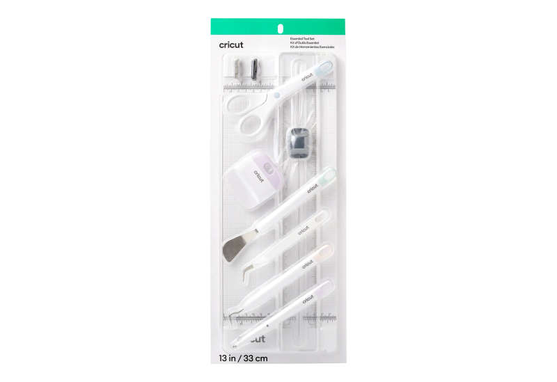 Cricut 13 Inch Essential Tool Set. Trimmer Scroing Stylus Spatula Weeder Scraper Scissors Tweezer...