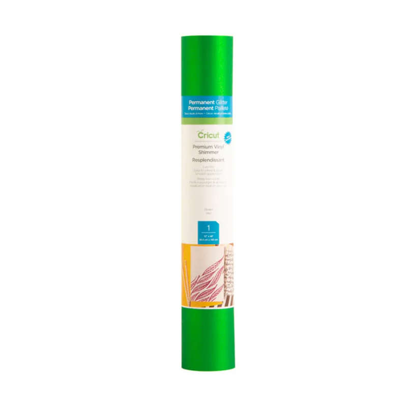 Cricut Premium Vinyl Removable 30X120Cm Green - Effortless Crafting!