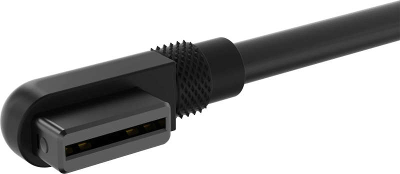 CORSAIR iCUE LINK Cable; 2x 135mm with Slim 90° connectors; Black