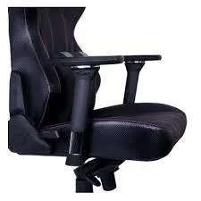 Cooler Master X2 Gaming Chair; Ergonomic Design; Head And Lumbar Pillow; Black