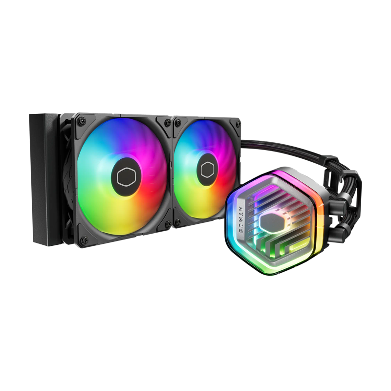 Cooler Master MasterLiquid 240 Atmos ARGB White