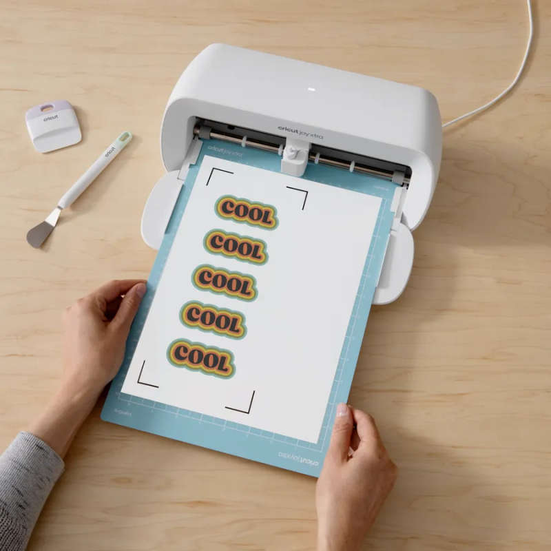 2010362 - Cricut Printable Vinyl White; 12 sheets 8.3 in x 11.7 in (21 cm x 29.7 cm); Requires in...