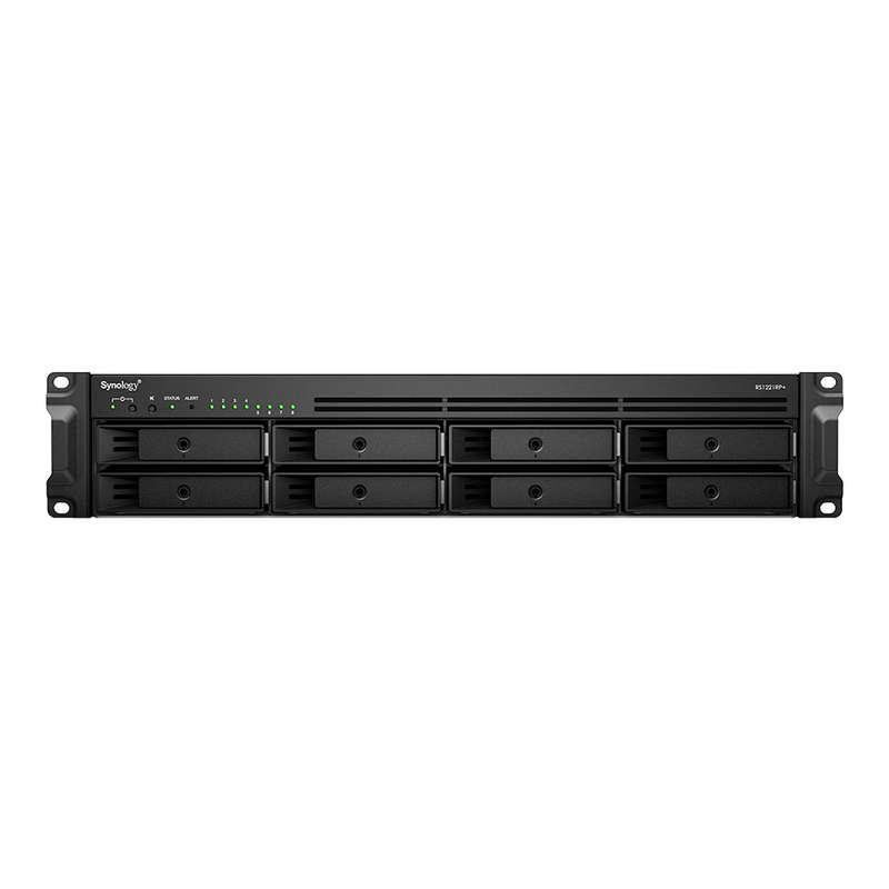 Synology Rackstation 8-Bay (Up To 12-Bay) Amd Ryzen V1500B 2.4Ghz 4Gb Ram (Up To 32Gb) 4 X Gbe La...