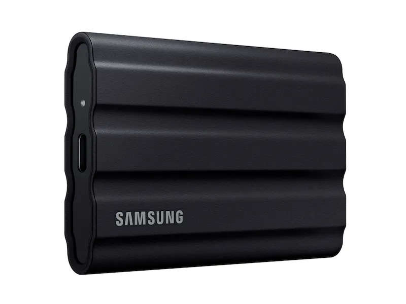 Samsung Mu-Pe4T0S T7 Shield Portable Ssd 4 Tb; Usb 3.2 (Gen2; 10Gbps) Backwards Compatible - Black