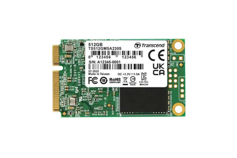 Transcend 512Gb Msa230 Msata Ssd
