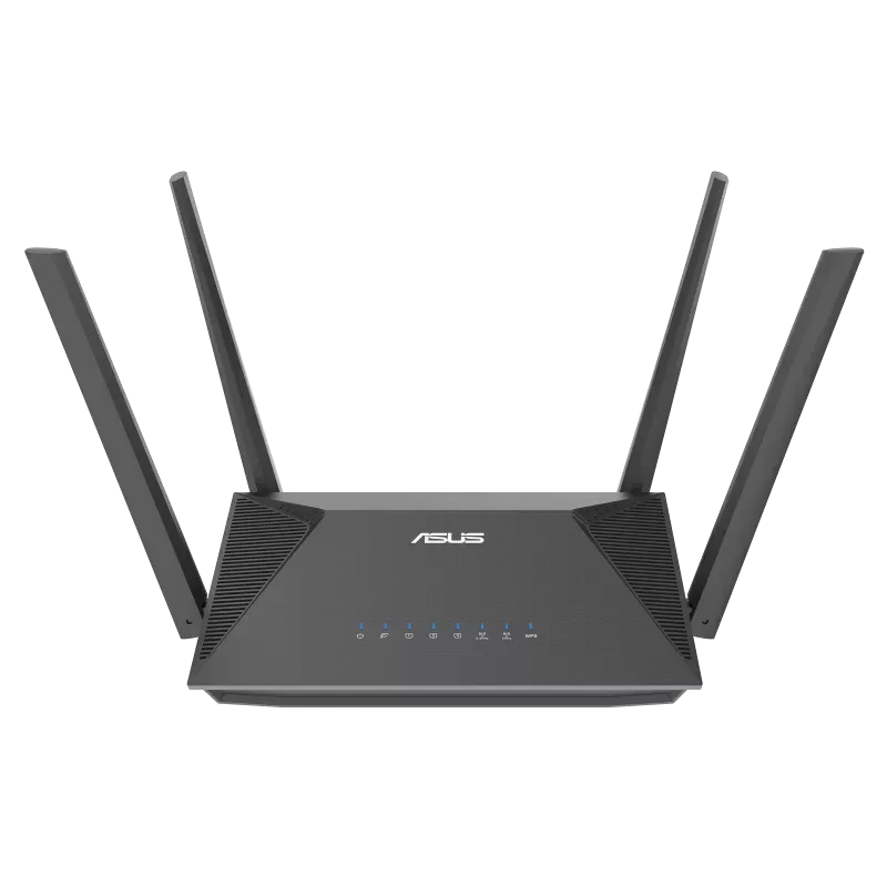 ASUS RT-AX52 (AX1800) Dual Band WiFi 6 Extendable Router; Instant Guard; Parental Control Schedul...