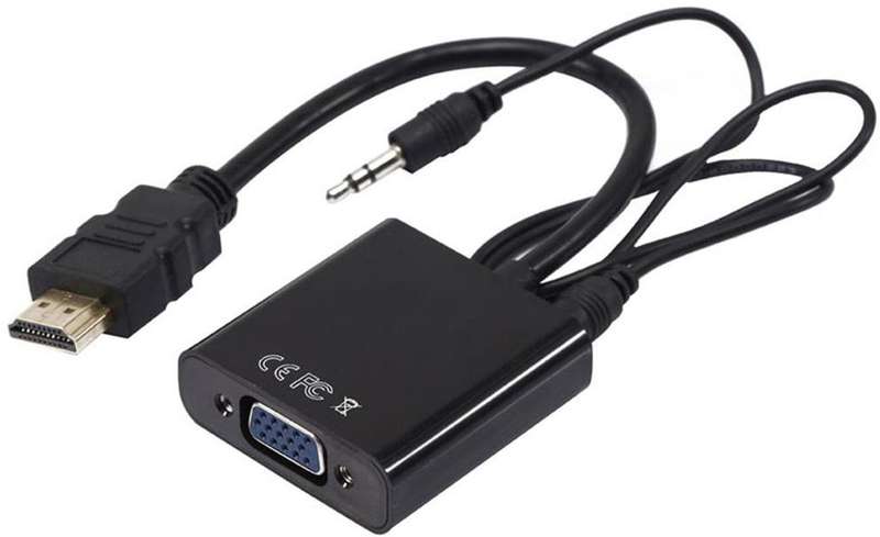 Rct Hdmi To Vga Adaptor - Black