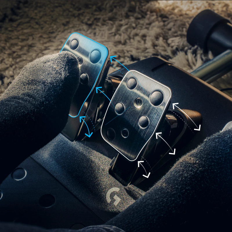 Logitech G923 Trueforce Sim Racing Wheel + Pedals (Pc Ps4 Ps5)