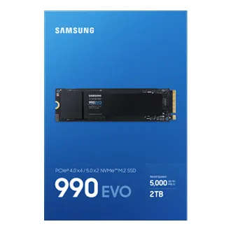SAMSUNG 990 EVO PLUS 1TB NVME SSD 5 YEARS WARRANTY