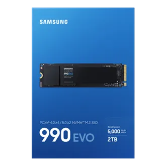 SAMSUNG 990 EVO PLUS 1TB NVME SSD 5 YEARS WARRANTY