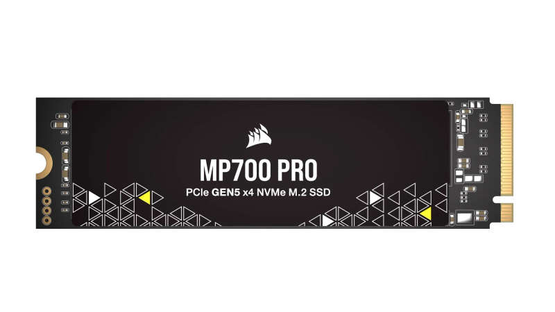 Corsair MP700 PRO 1TB M.2 NVMe PCIe Gen. 5 x4 SSD (no heatsink).