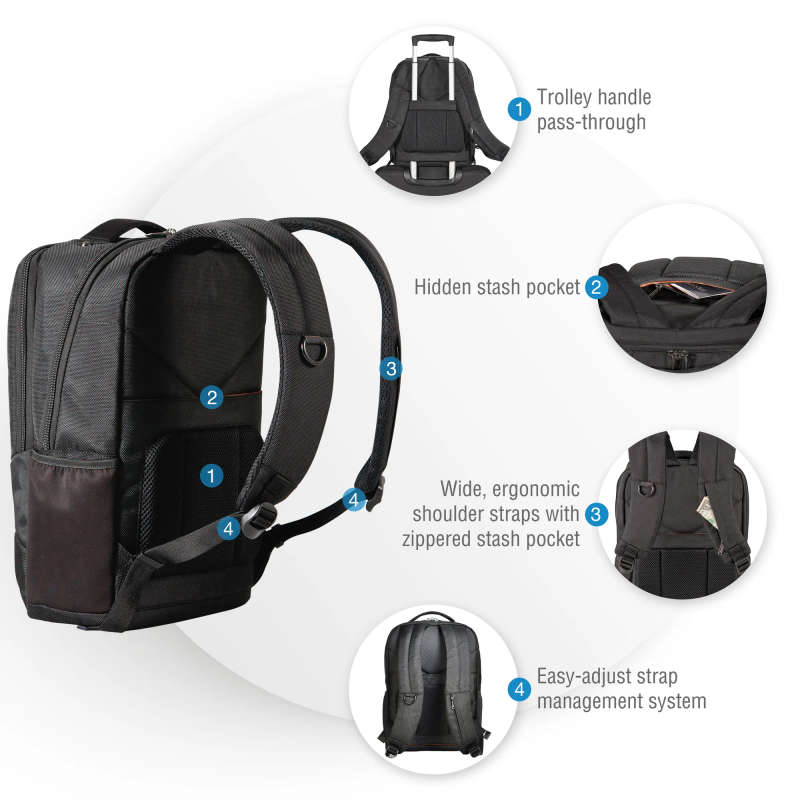 Everki Ekp118 Studio 15'' Slim Laptop Macbook Backpack