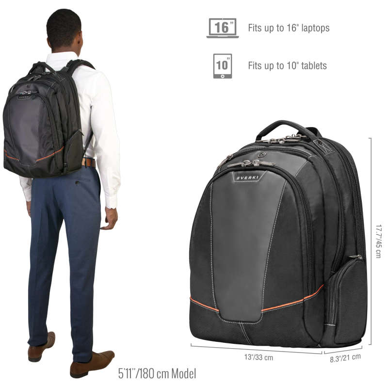 Everki Ekp119 Flight 16'' Notebook Backpack