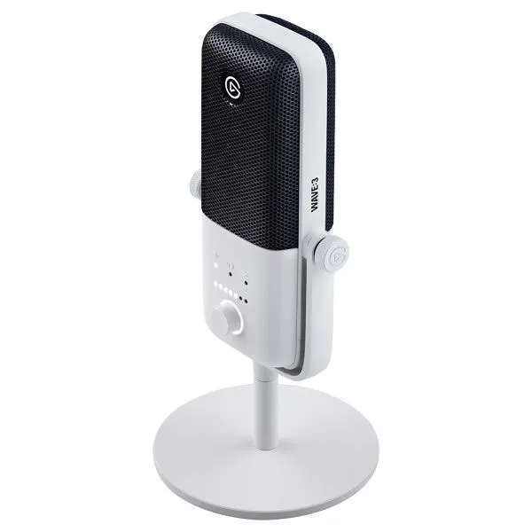 Corsair Elgato Wave3 Premium Microphone And Digital Mixing Solution - White