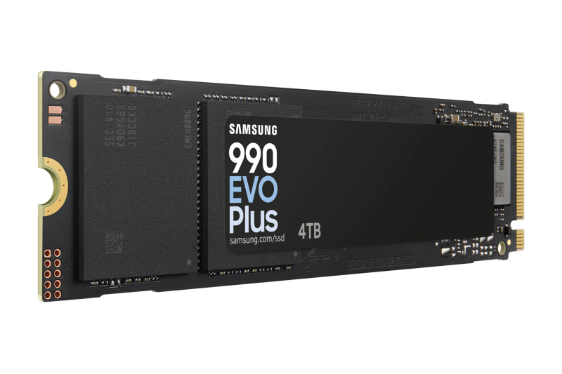 Samsung Mz-V9S4T0Bw 990 Evo Plus 4Tb Nvme Ssd - Read Speed Up To 7250 Mb S; Write Speed To Up 630...