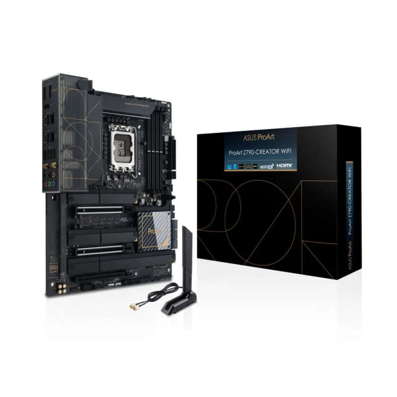 Asus Lga1700 For 12 13Th Gen; 4Xdimm; Max. 128Gb; Ddr5; 2Xpcie 5 X16; 1Xpcie 3X16; 4Xm.2;8Xsata; ...