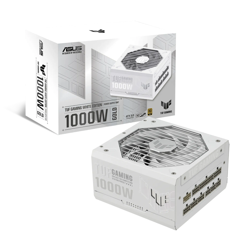 Asus Psu 1000W Fully Modular 80 Plus Gold 10 Years Warranty.
