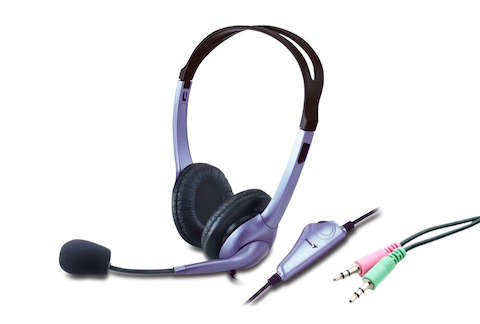 Genius Hs-04S Stereo Headset With Noise-Cancelling Microphone - Mobile Connection