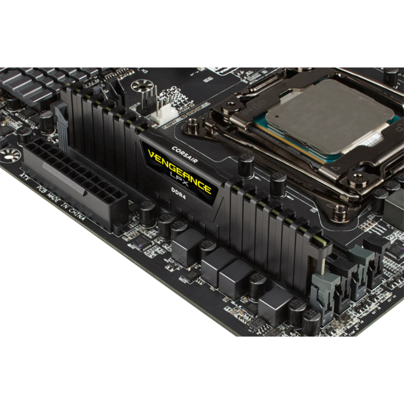 Corsair Vengeance® Lpx 8Gb (1 X 8Gb) Ddr4 Dram 3000Mhz C16 Memory Kit 16-20-20-38 1.2V Black