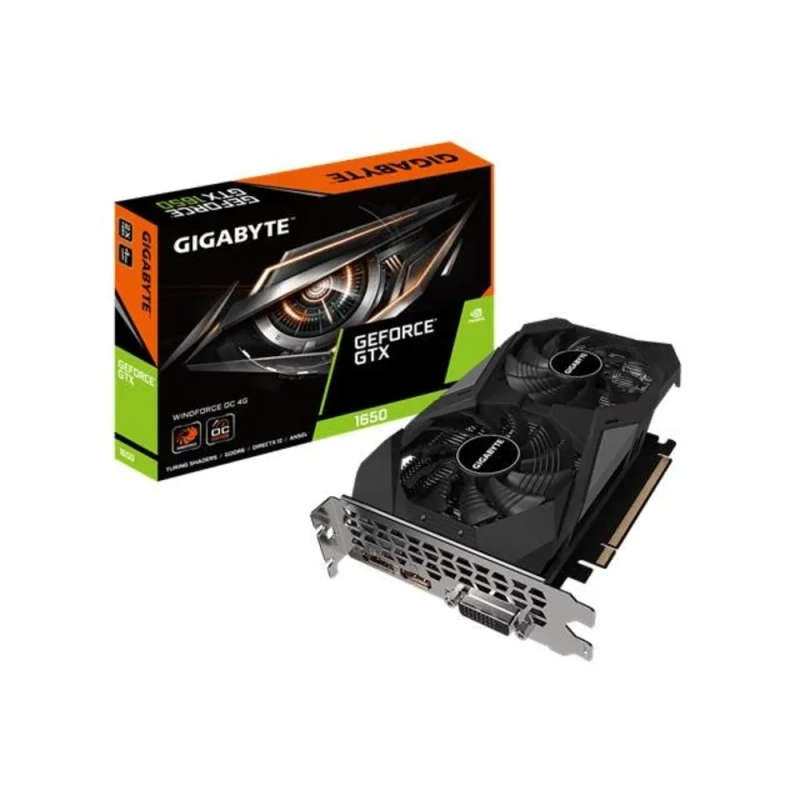 Gigabyte Nvidia Geforce® Gtx 1650 Windforce Oc- 4Gb Gddr6 Hdmi Dp Dvi-D