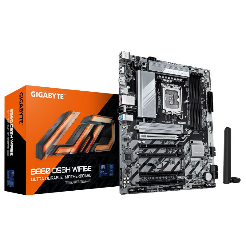 Gigabyte Intel® B860 Chipset For Lga 1851; 4X Ddr5; 2X M2; Hdmi Dp ; Atx.