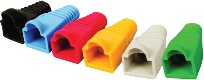 Rct- Cat5 Boot Sleeves Rj45 50Pcs