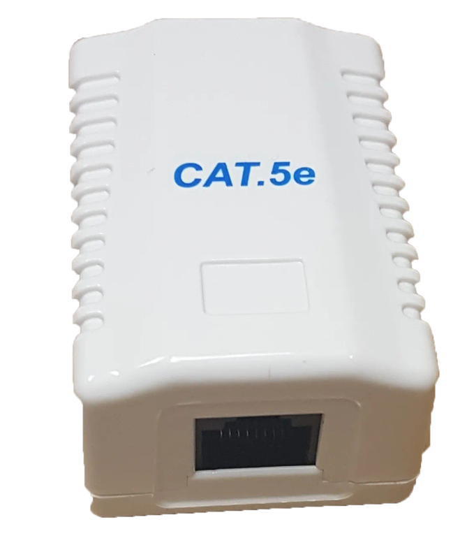 Rct- Cat5 Wallbox Single Port