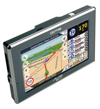 Mio C520 4.3-Inch Widescreen Bluetooth Portable GPS Navigator