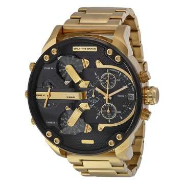 Diesel Mr. Daddy 2.0 Black Dial Quartz Men's Watch