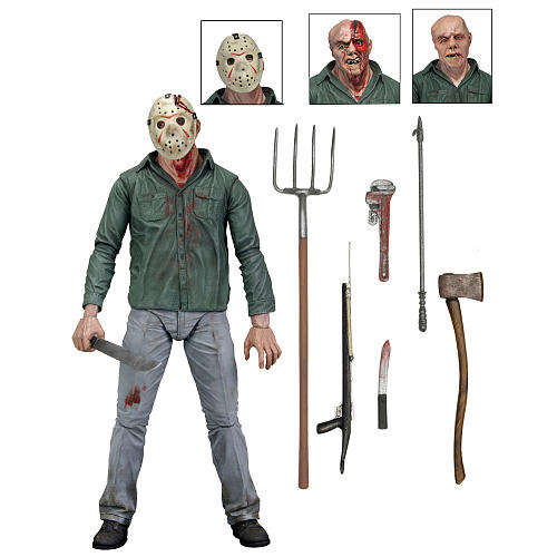 NECA Friday the 13th 7 inch Scale Action Figure - Ultimate Part 3 Jason