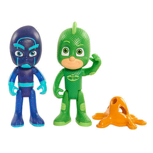 PJ Masks Duet Figure Set - Gekko and Night Ninja