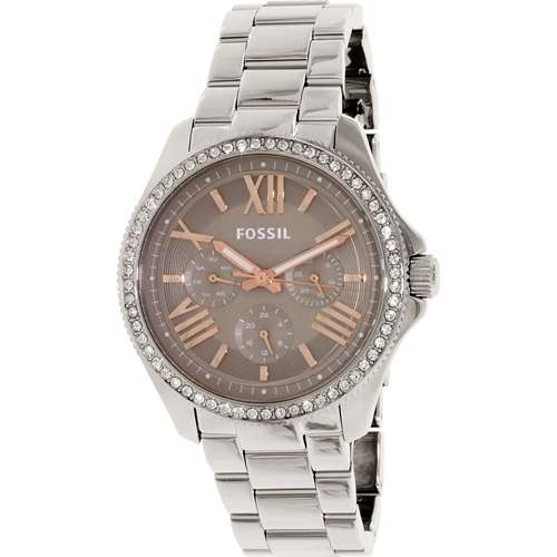 Fossil Women's AM4628 Silver Stainless-Steel Quartz Watch