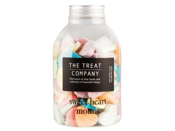 The Treat Company Sweet Heart Mottos Jar, 285g - TTC014