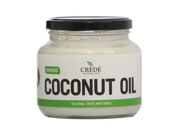 Crede Natural Oils Organic Odourless Coconut Oil - CREDE06 - 500ml