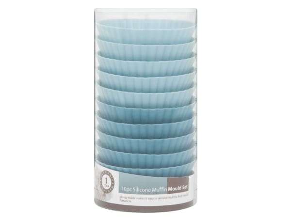 Inspire by Anzo Silicone Muffin Moulds, Set of 10 - 501205