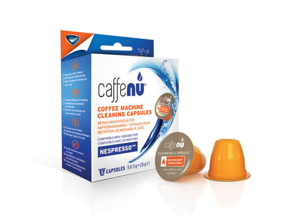 Caffenu Cleaning Capsules, Pack of 5 - CNU