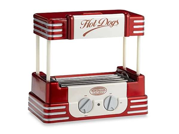 Retro Hot Dog Roller & Bun Warmer - RHD-800