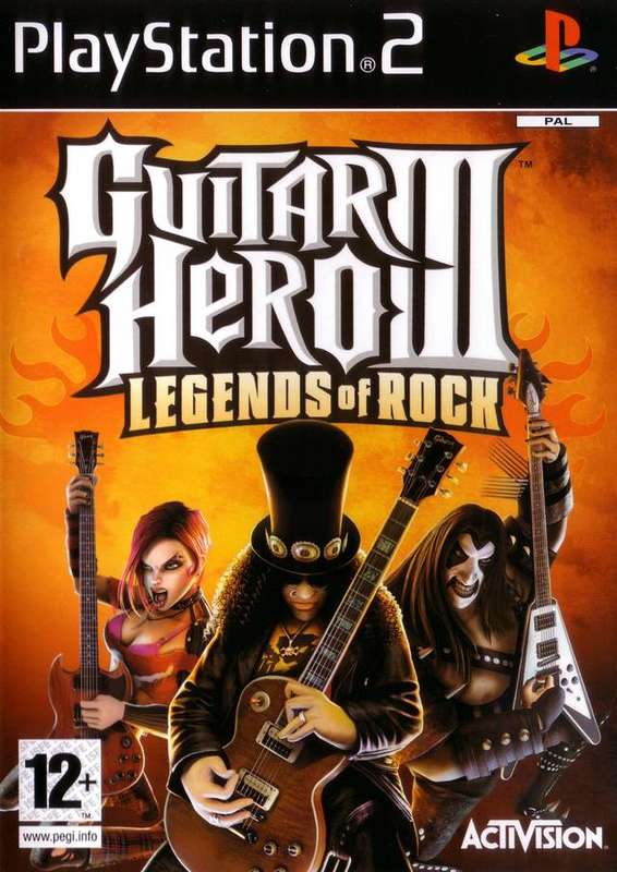 PS2 Guitar Hero 3 Legends Of Rock