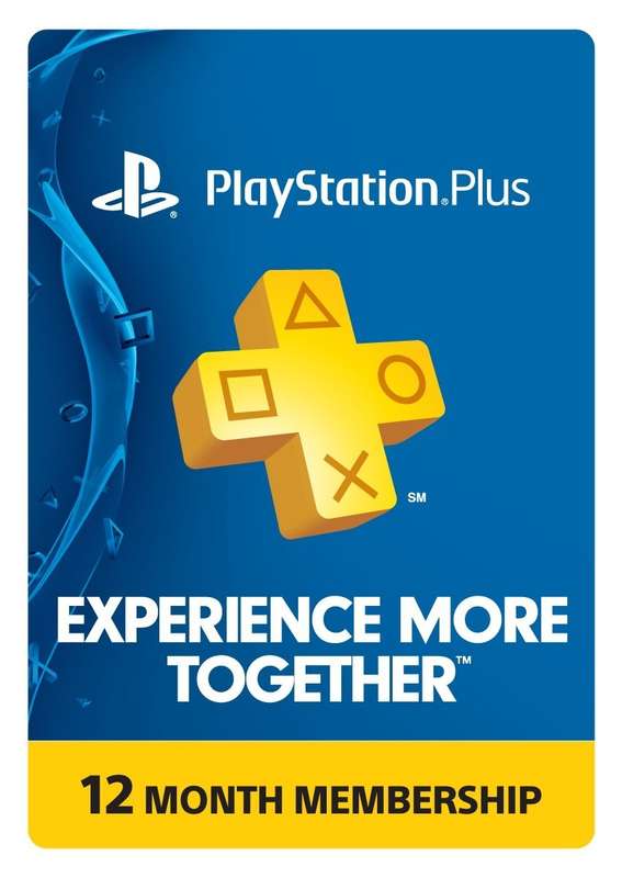 PlayStation Plus Network Card - 12 Month Membership