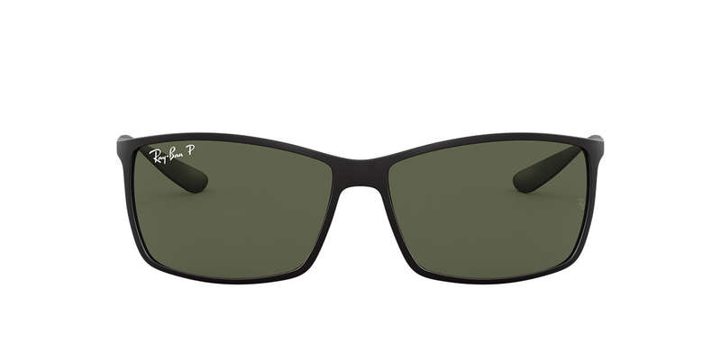 RAY-BAN Black Matte RB4179 62 LITEFORCE Grey polarized lenses 62mm