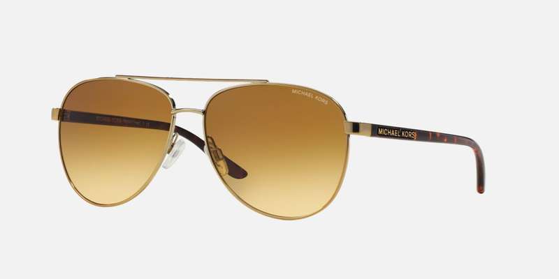***R1 AUCTION*** Michael Kors Gold / Brown Mirror