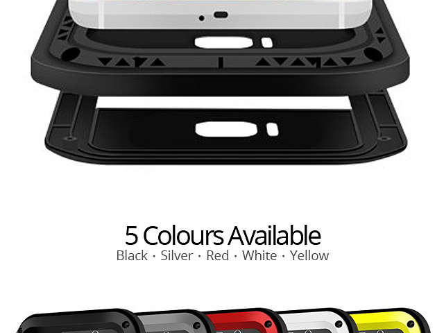 LOVE MEI Samsung Galaxy S6 Powerful Bumper Case II