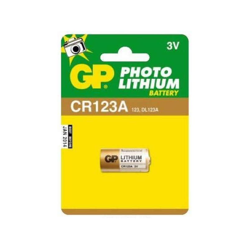 GP CR123 Lithium 3v Battery
