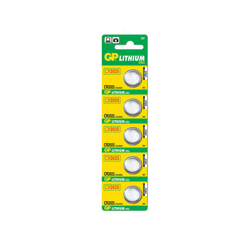 GP CR2025 Battery Card 5